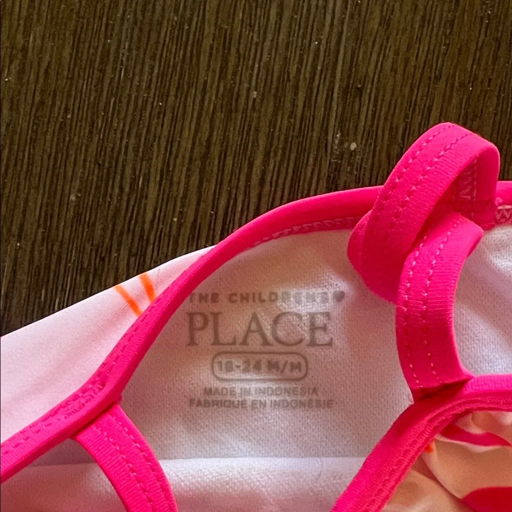 The Children's Place Pink Flamingo Bikini Set - Picture 3 of 4